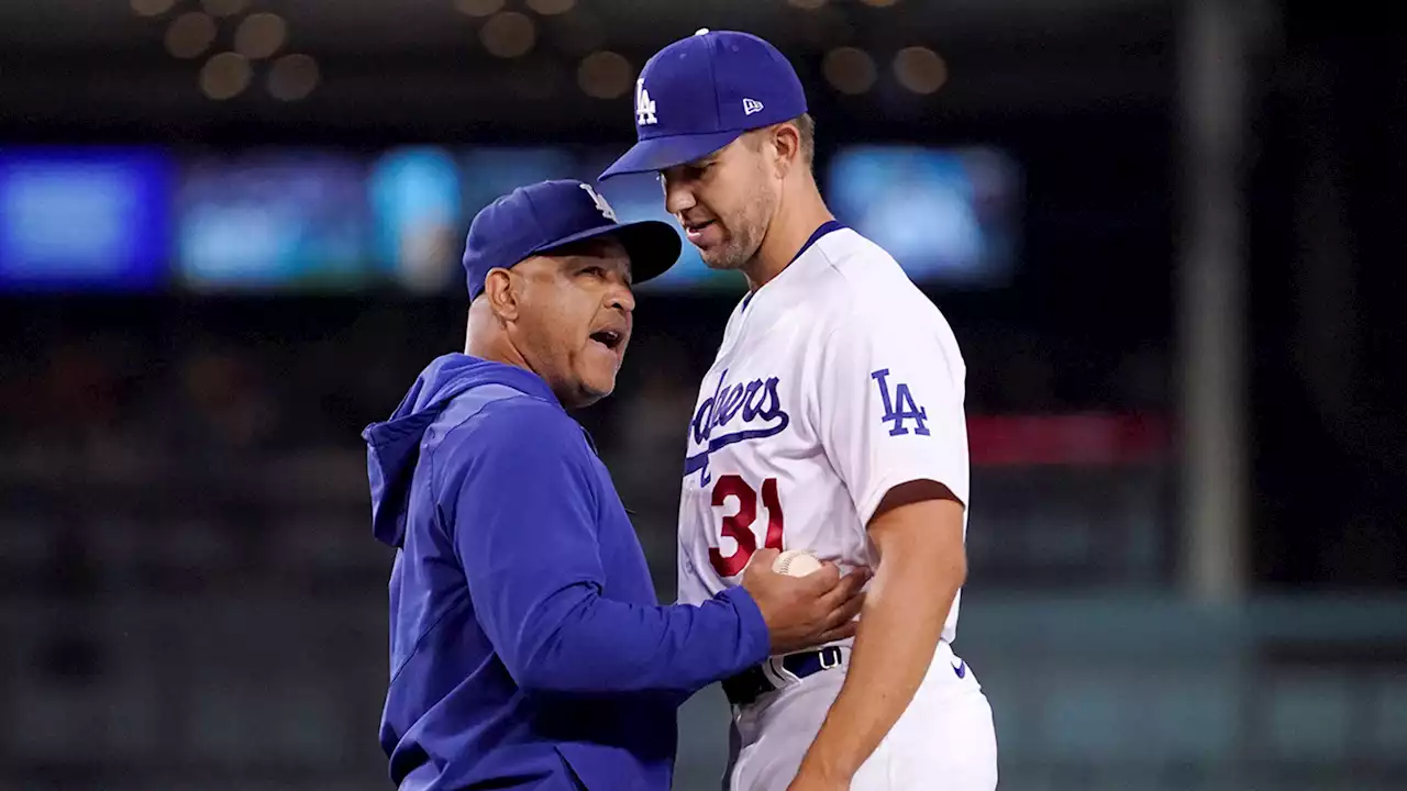 Dodgers' Tyler Anderson loses no-hit bid in 9th inning on Shohei Ohtani's triple