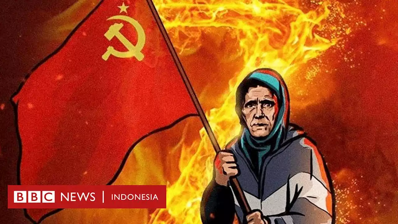 Misteri 'Babushka Z', nenek Ukraina yang jadi ikon propaganda Rusia - BBC News Indonesia