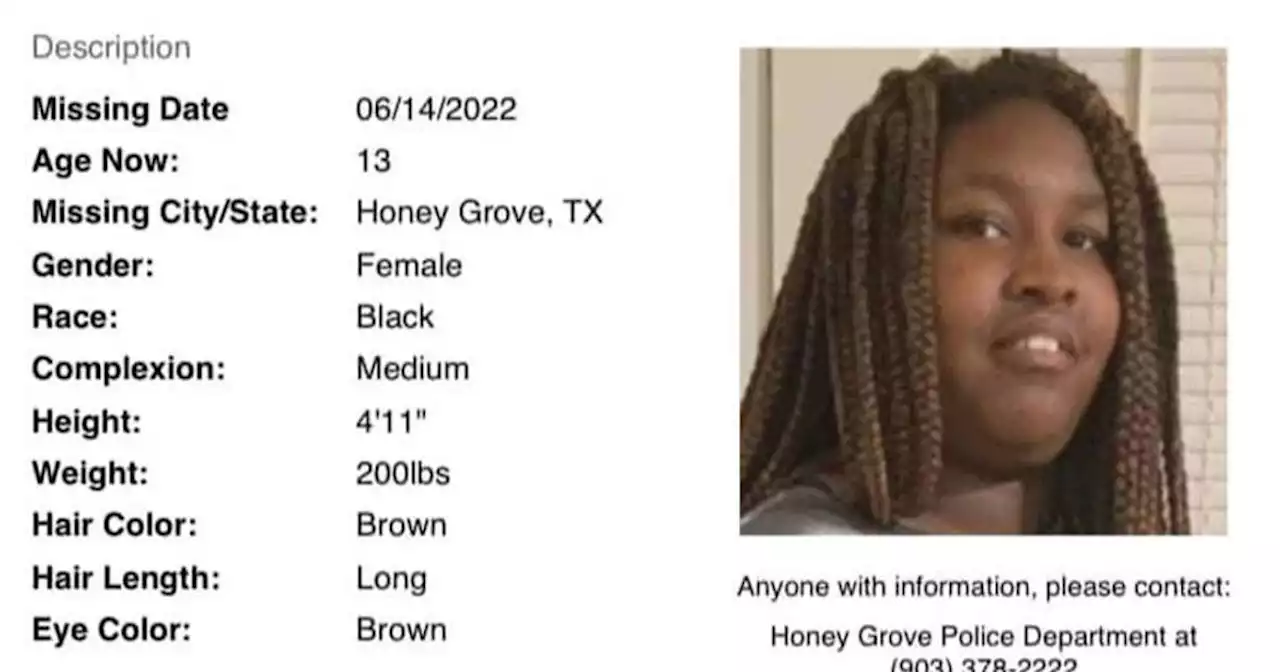 AMBER Alert cancelled after missing Texas 13-year-old Kionna Braxton found safe