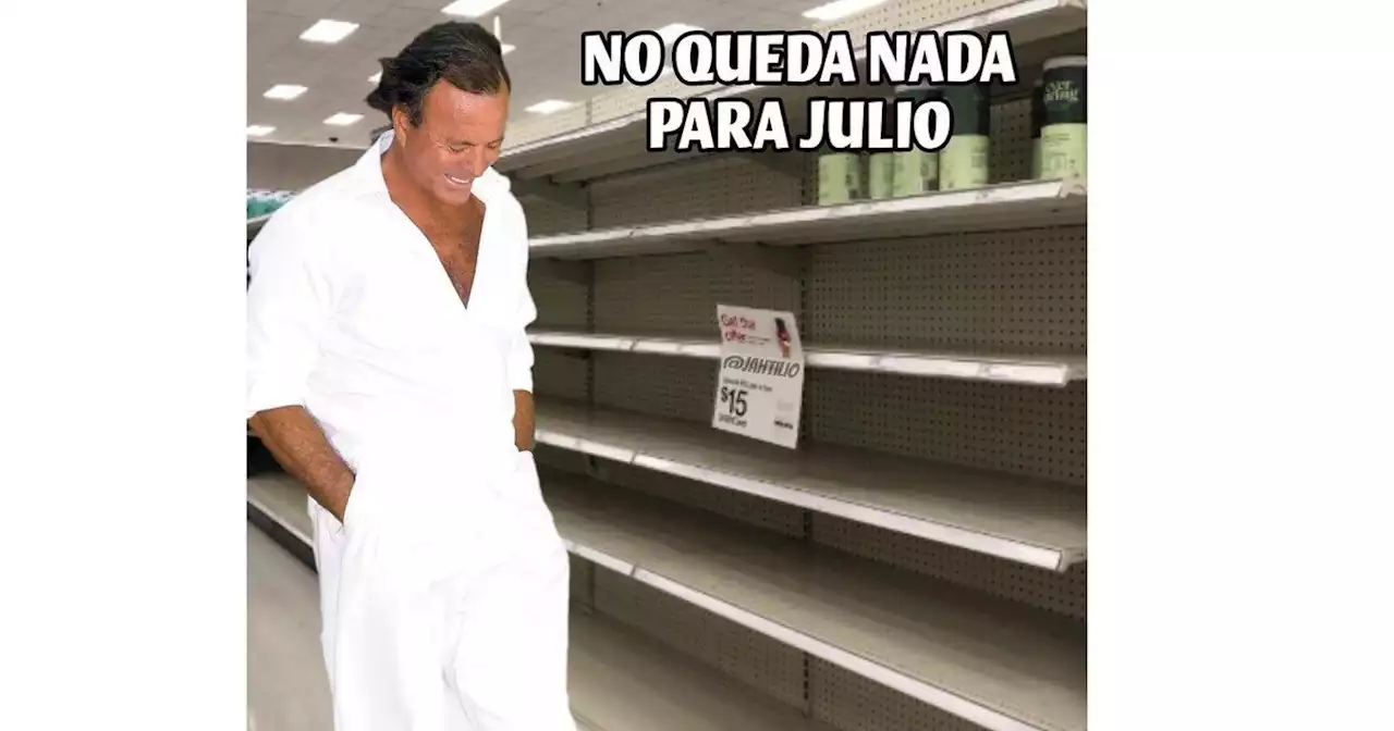 Los memes de Julio Iglesias, los chistes virales de cada invierno