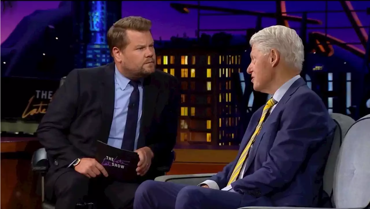 Bill Clinton Tells James Corden He Has “Never Before Been As Worried” That U.S. Will Lose Its Constitutional Democracy