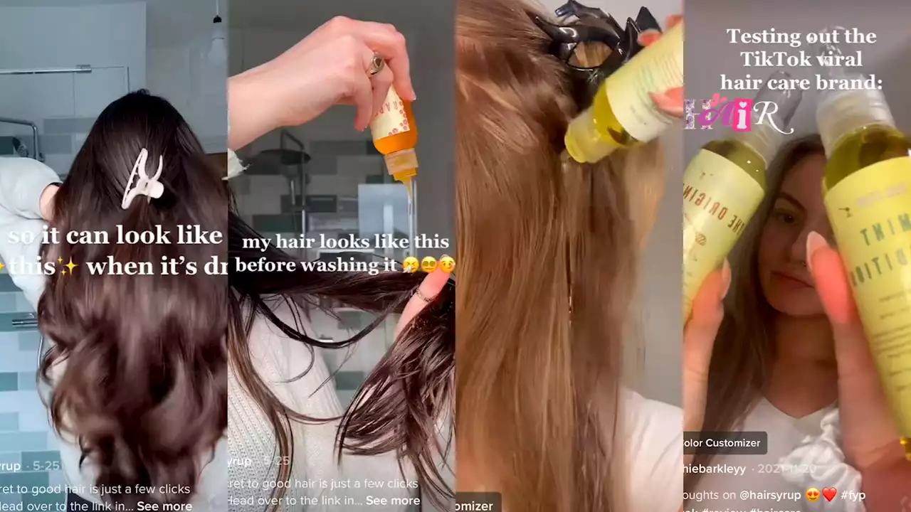 This Cult Hair Syrup Is Selling Out Because Of TikTok