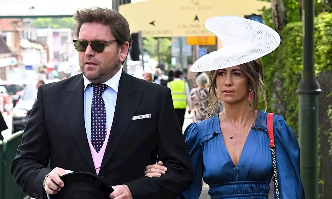 James Martin and girlfriend Louise Davies make stunning rare appearance at Royal Ascot