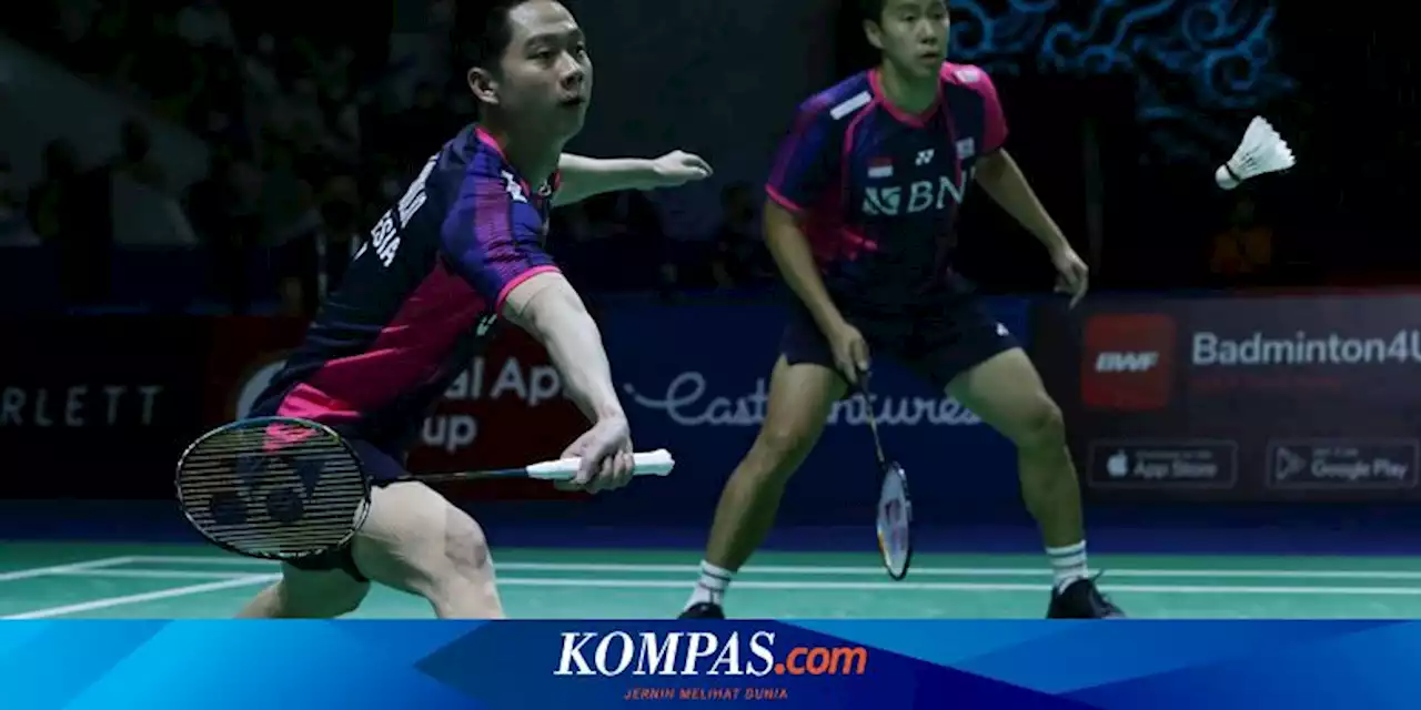 BERITA FOTO: Marcus/Kevin Tumbang Lawan Pasangan Non-unggulan Korsel