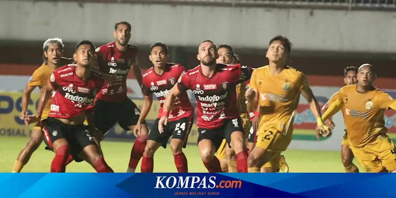 Link Live Streaming Bali United Vs Bhayangkara FC, Kickoff 20.30 WIB