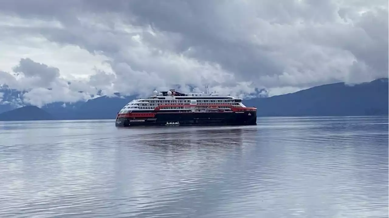 Cruise line from Norway brings 'giant, floating Prius' to Alaska's Little Norway