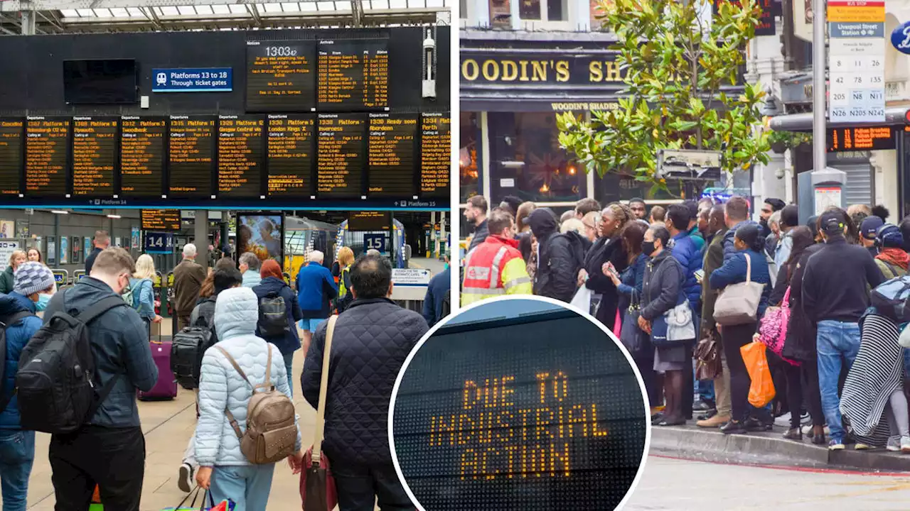 Everything you need to know about next week's rail strikes