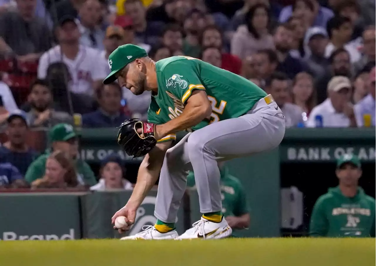 A’s miserable play continues against Red Sox, Oakland loses for 16th time in 18 games