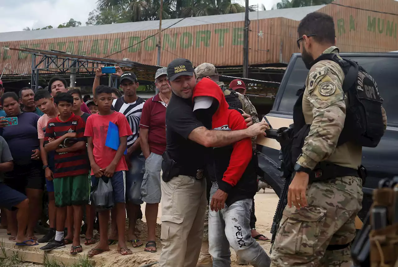 Brazilian officials: Human remains found in Amazon search