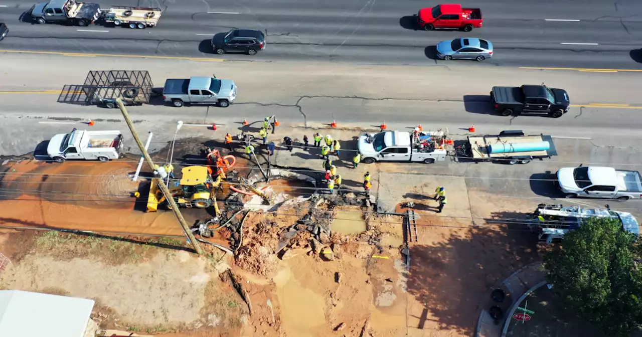 Water partially restored in Odessa, Texas, after main break cut off service during heat wave