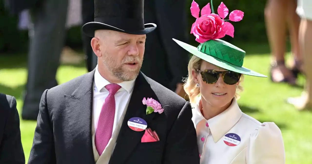 Mike and Zara Tindall put on united front after rugby star's dig at Prince Harry