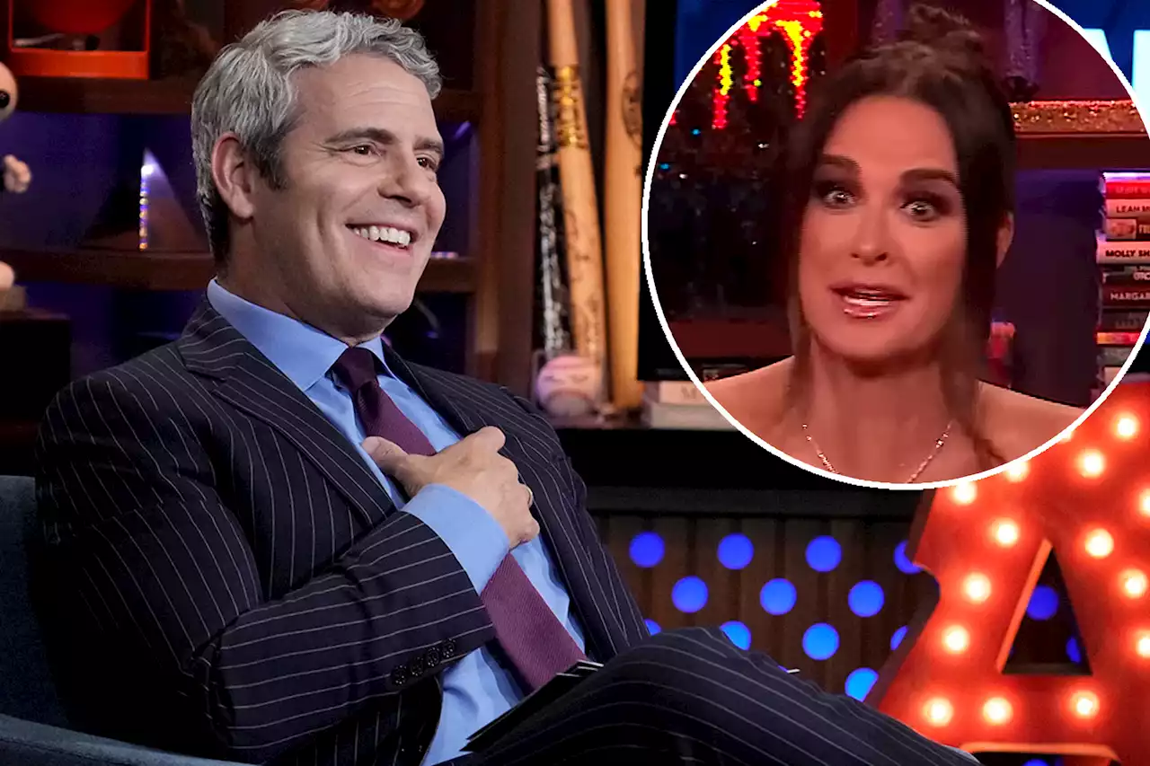 Andy Cohen accidentally reveals Kyle Richards’ secret plastic surgery