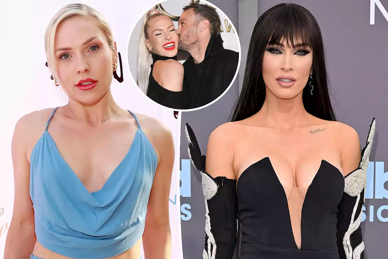 Why Sharna Burgess texted Megan Fox five months into dating Brian Austin Green