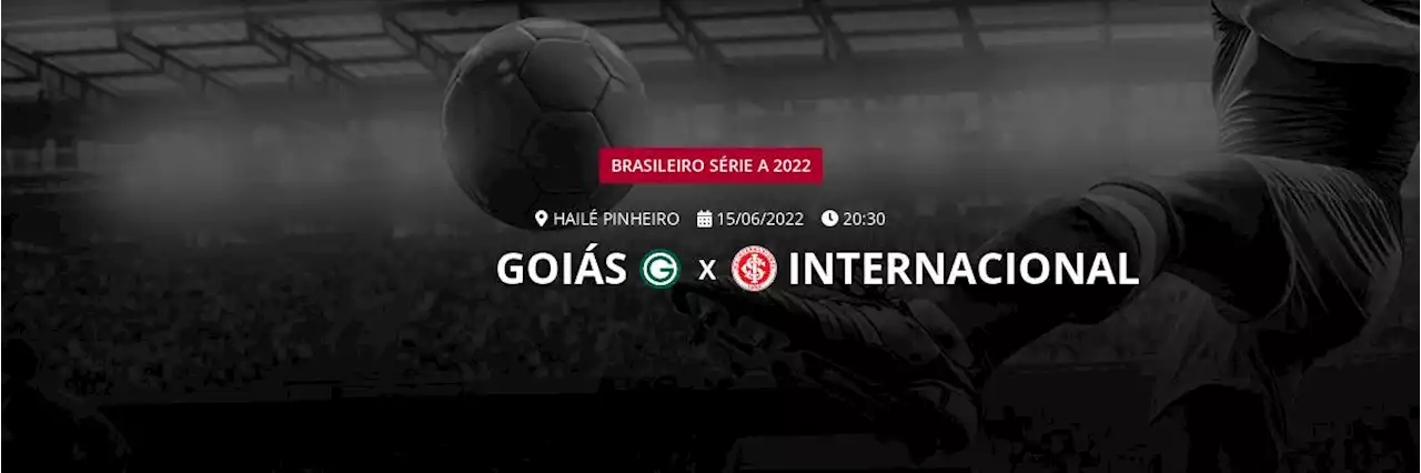 Ao vivo - Goiás x Internacional - Brasileiro Série A 2022 - Acompanhe todos os lances