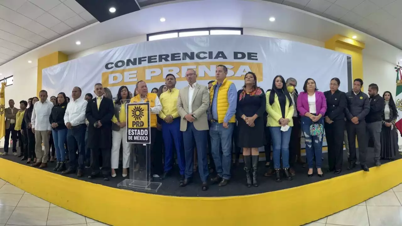 PRD pide un gobierno de coalición como condición para alianza “Va por el Estado de México”