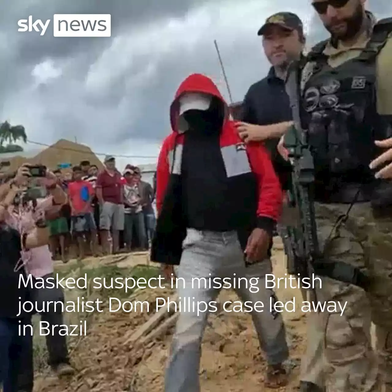 Dom Phillips: Human remains found in search for British journalist - as police say suspect led them to his body