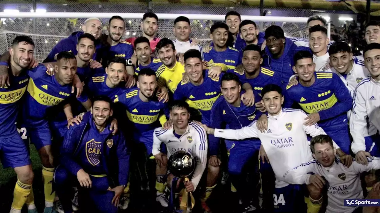 Después del 5-3 a Tigre, Boca festejó con su gente la Copa de la Liga - TyC Sports