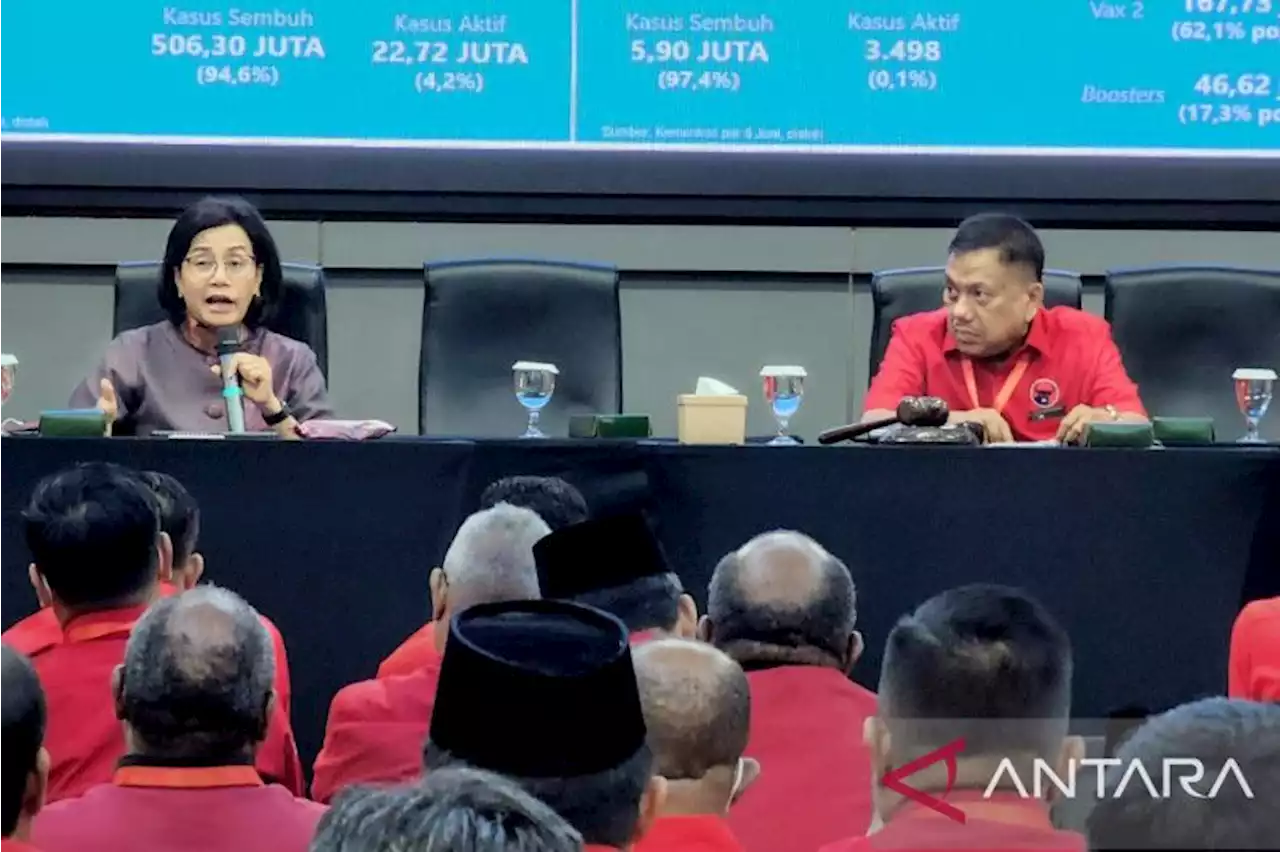 Sri Mulyani bekali kepala daerah PDI Perjuangan terkait BRIN