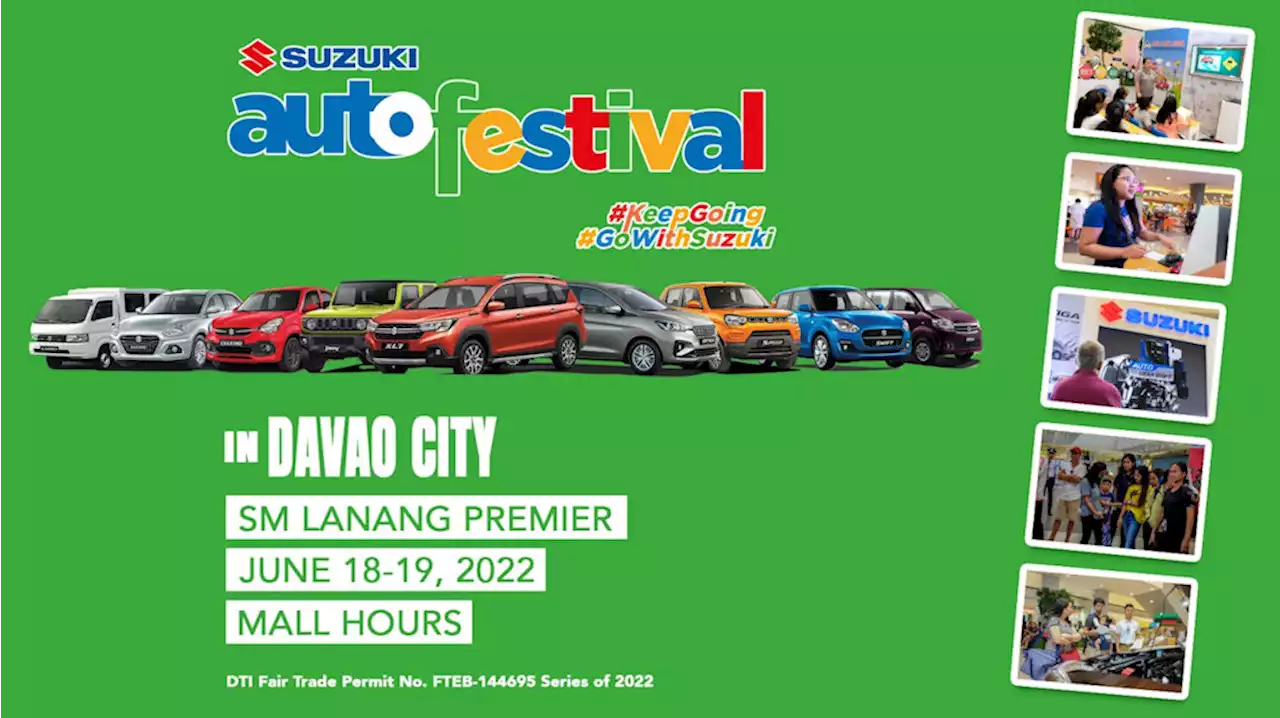 Suzuki PH Brings Auto Fest To Davao | CarGuide.PH | Philippine Car News, Car Reviews, Car Prices