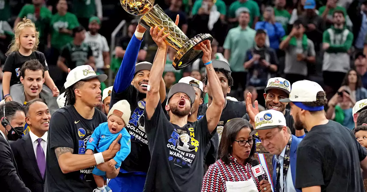 Golden State Warriors win 4th NBA title in 8 years, with Steph Curry coming up big