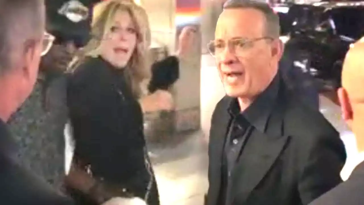 Tom Hanks Yells at Fans to 'Back the F**k Off' After Rita Wilson Trips