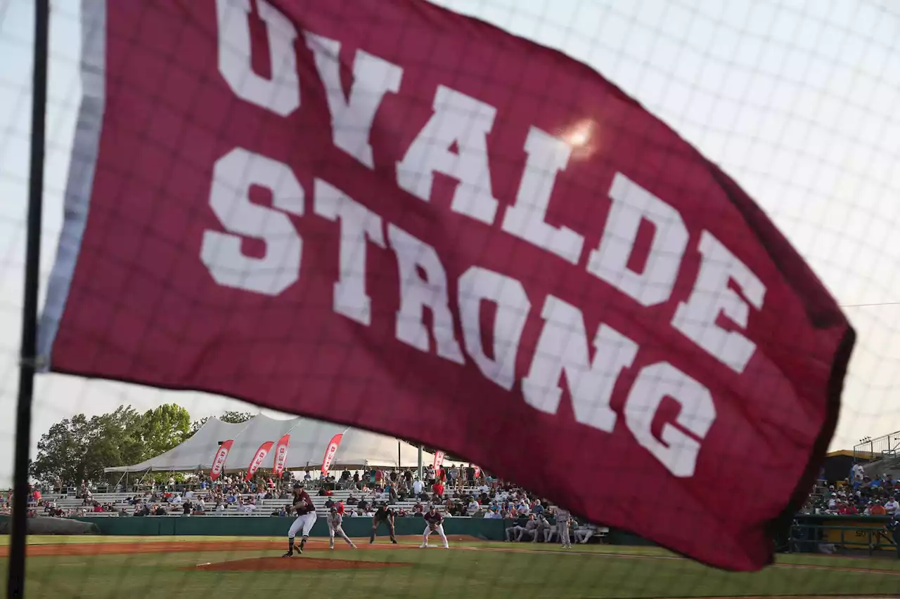 Missions host Uvalde baseball team, auction custom jerseys