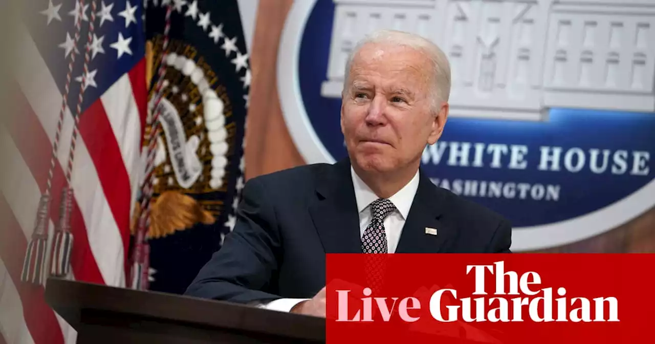 Biden hints that Russia is his priority: ‘If we let Putin roll, he wouldn’t stop’ – live