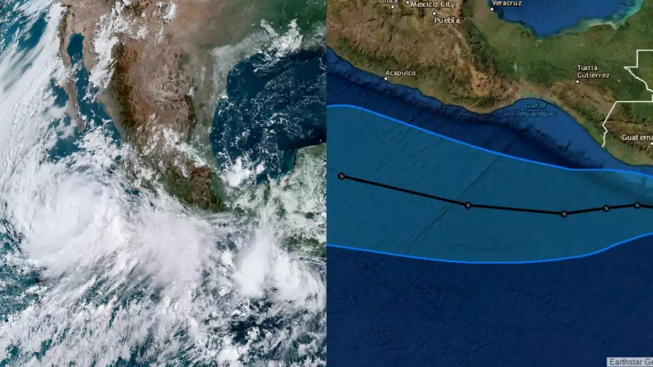 Tormenta Tropical Celia causará lluvias en Chipas; trayectoria EN VIVO hoy 17 de junio