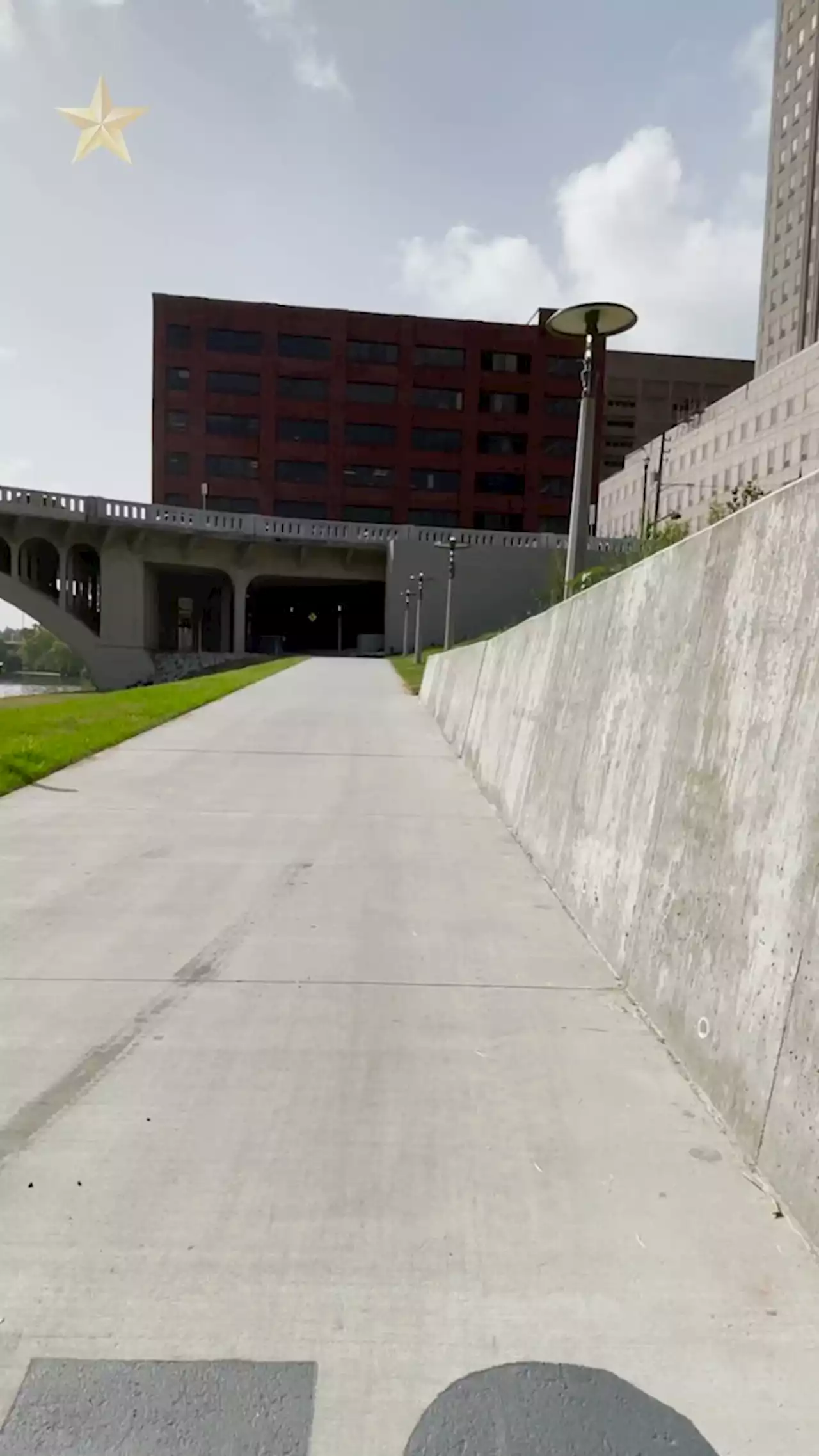 Walk with us through Houston's new - but very short - East Downtown Trail