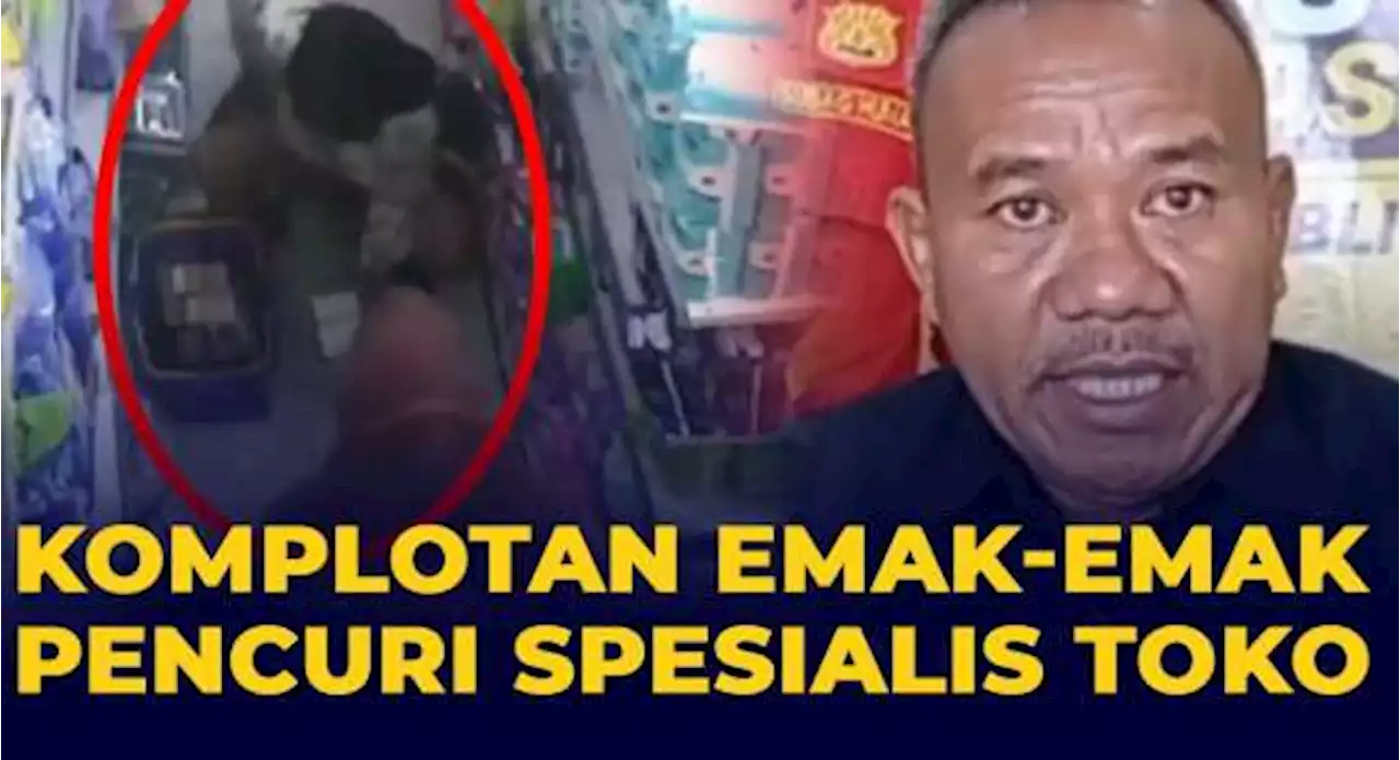 Nekat! Aksi Emak-Emak Mencuri di Toko Terekam Kamera CCTV, Begini Kronologinya