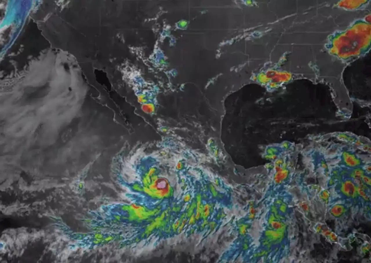 Lluvias de intensas a fuertes en al menos 16 entidades esta noche