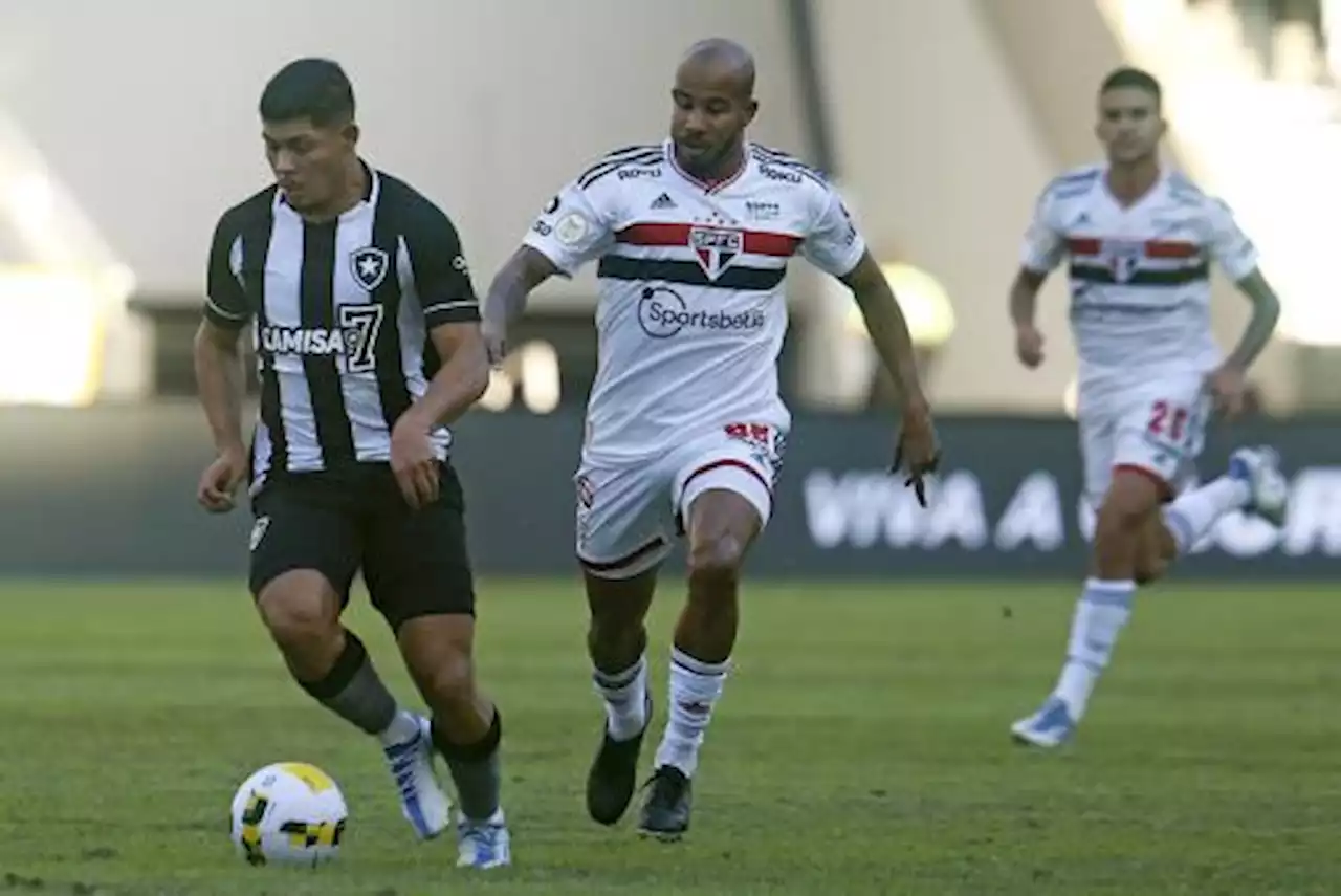 Com a derrota para o Botafogo, São Paulo encerra invencibilidade de 15 jogos