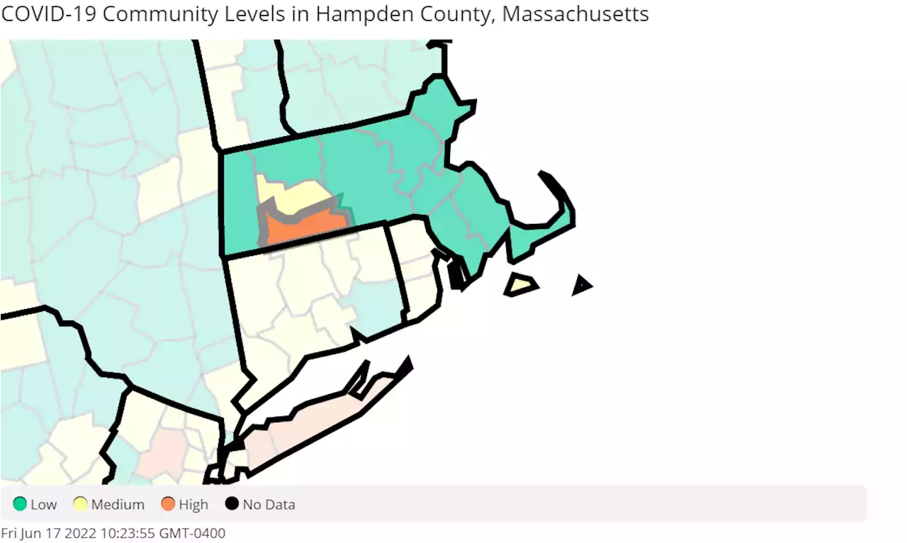 COVID Risk in New England Drops Dramatically