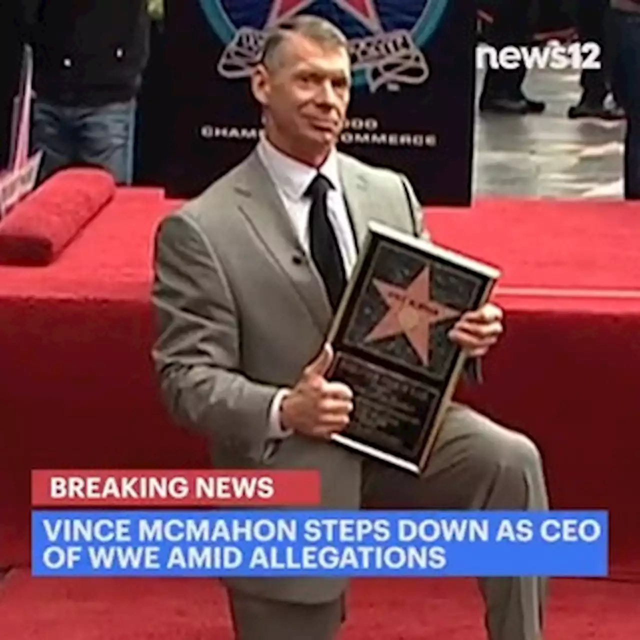 Vince McMahon steps down as CEO of Stamford-based WWE amid misconduct allegations