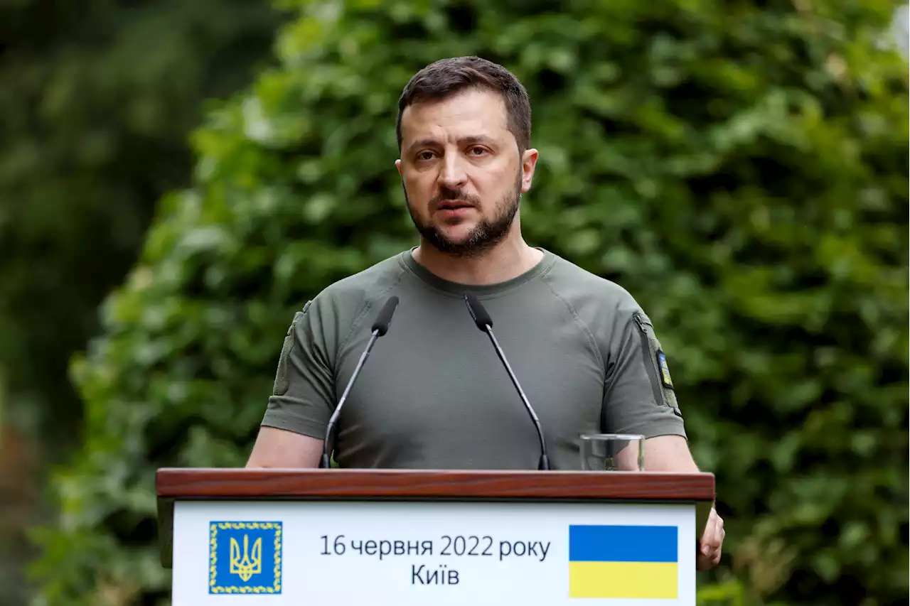 Zelensky blames Russia for gas price turmoil in 'strike at Europeans'