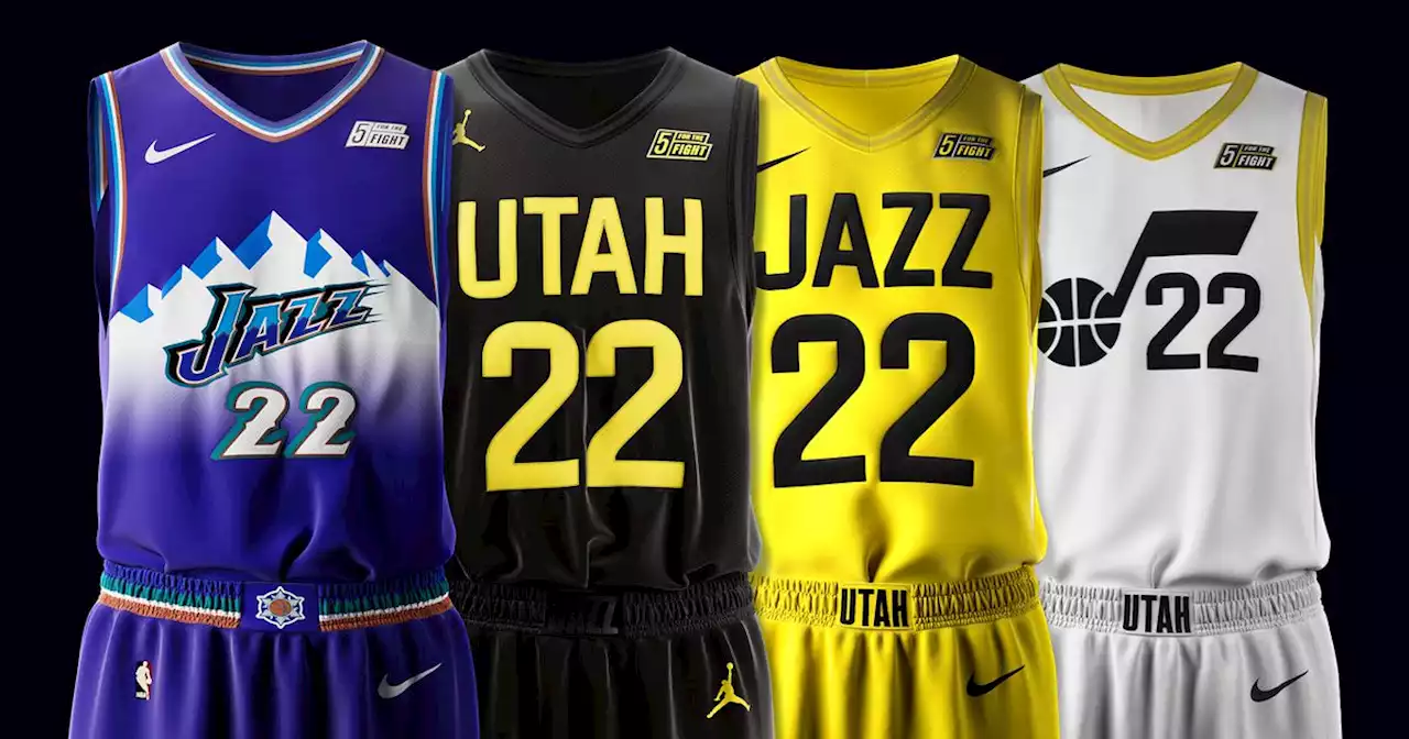 Utah Jazz roll out their long-awaited rebrand with new jerseys, court designs, logo