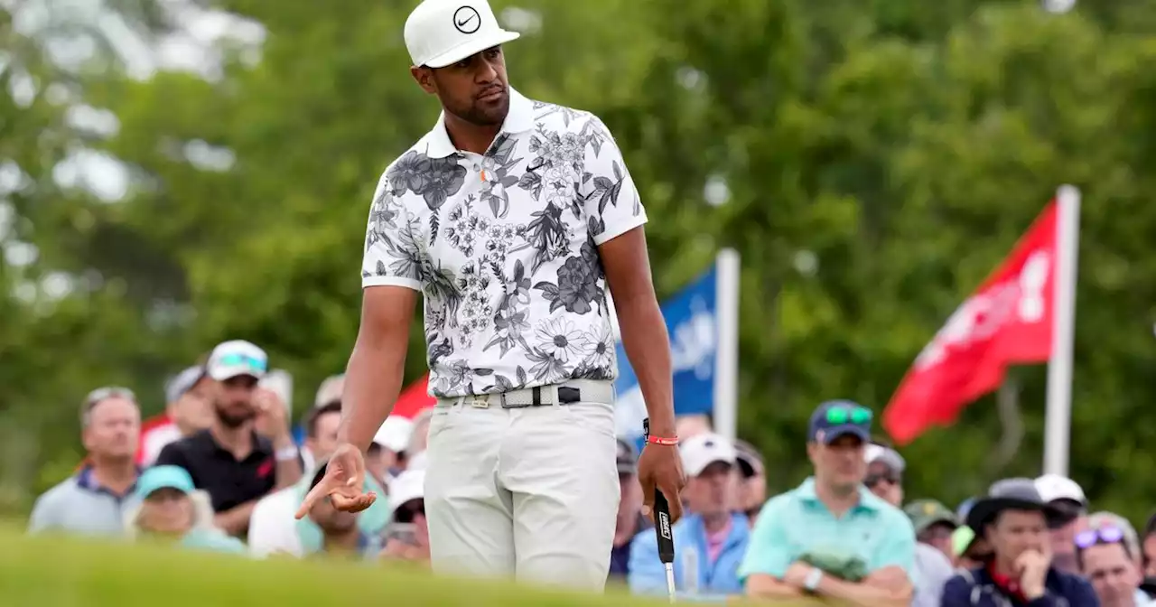 Utah’s Tony Finau is below the cut line again in the U.S. Open