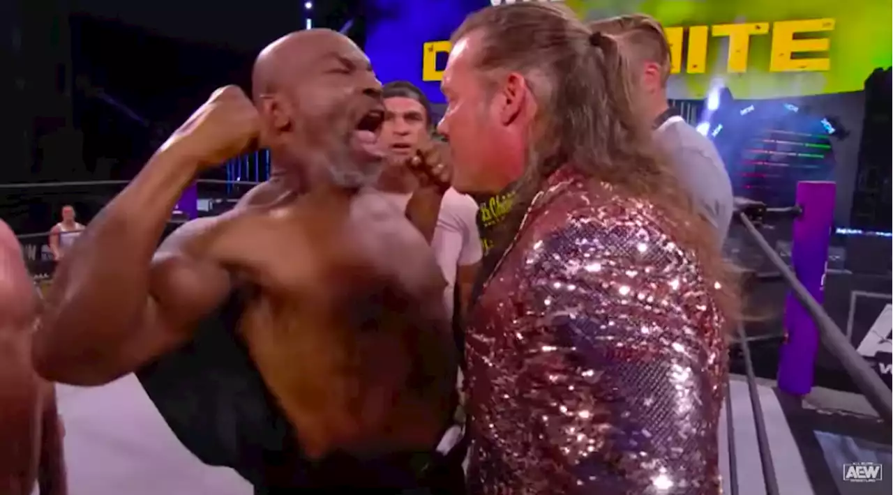 Tyson smoked weed and howled with laughter when Jericho punch his friend on live TV