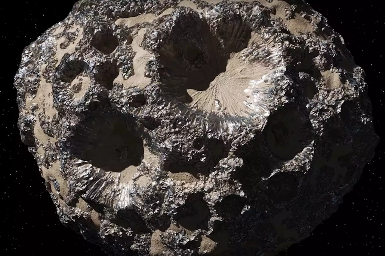 This is What the Metal Asteroid Psyche Might Look Like