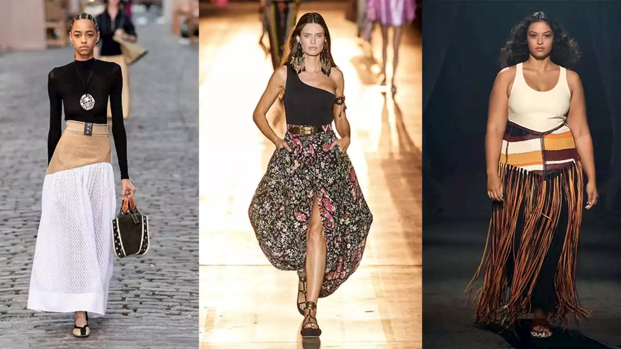 Faldas boho: La tendencia para quienes no quieren llevar pantalones este verano