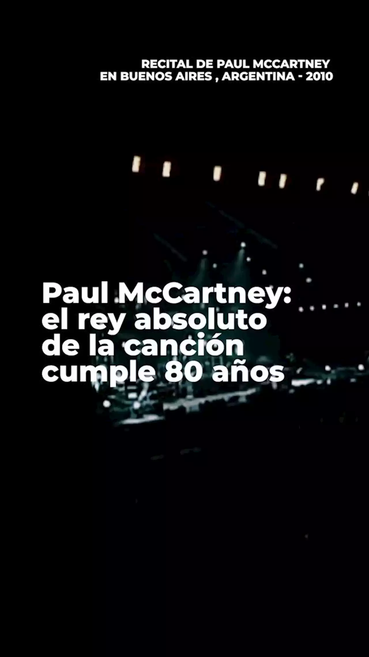 El rey absoluto de la canción pop cumple 80 años