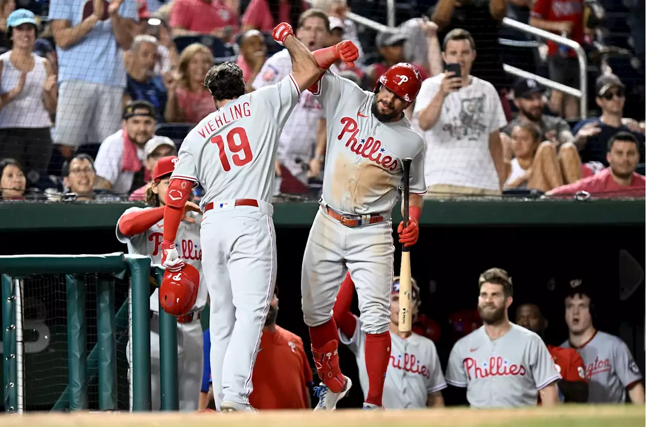 Obstruction Call Helps Phillies Sweep Nationals In Doubleheader For 14th Win 16