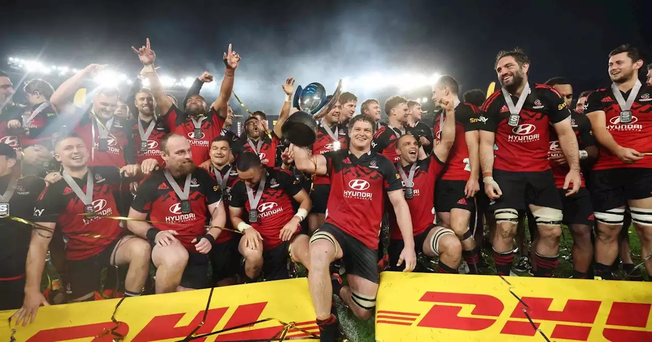 El argentino Pablo Matera se consagró campeón del Super Rugby Pacific con Crusaders