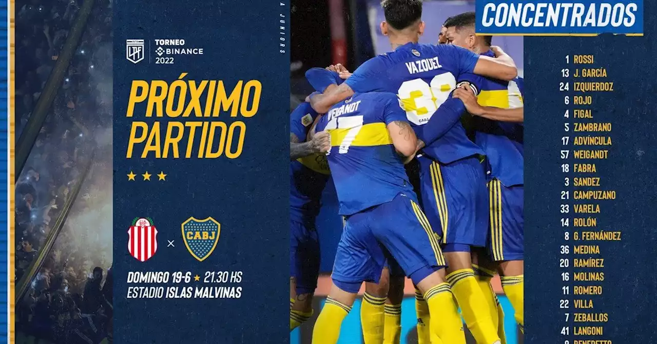 Los concentrados de Boca con regresos