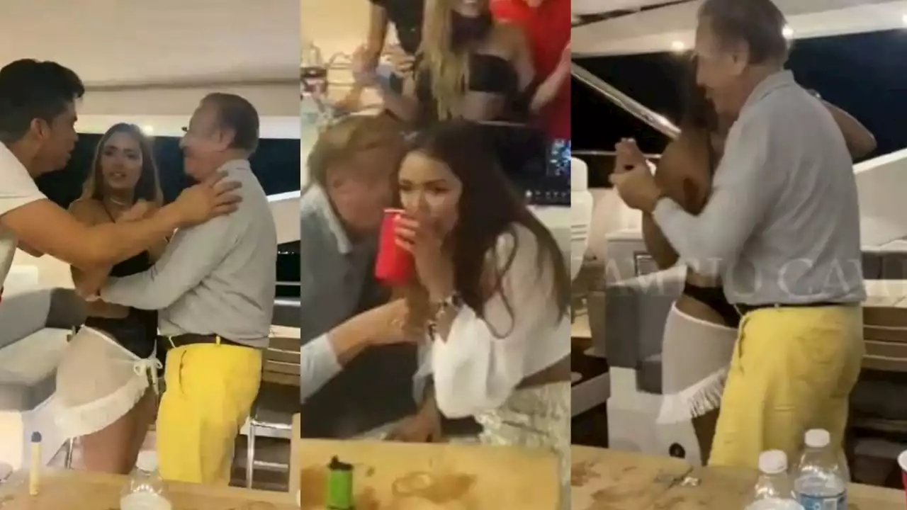 Fiesta de Rodolfo Hernández con mujeres en bikini causa polémica previo a elecciones en Colombia | VIDEO