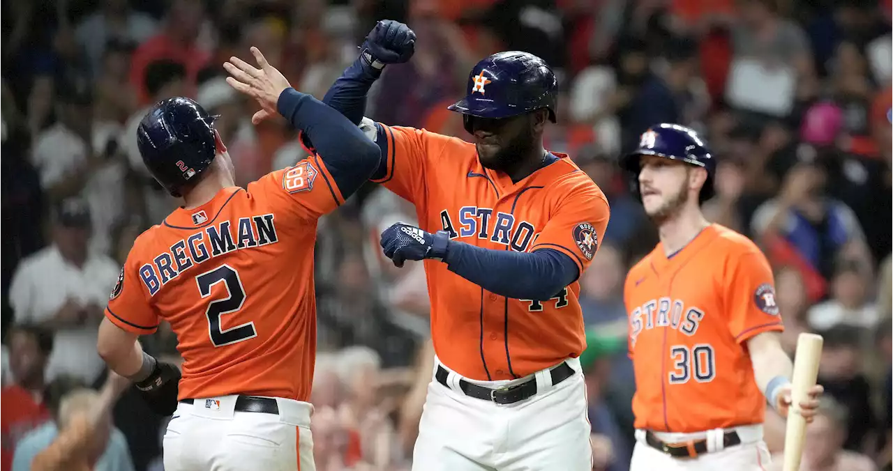 Astros unleash offense, blast White Sox with 10-run inning