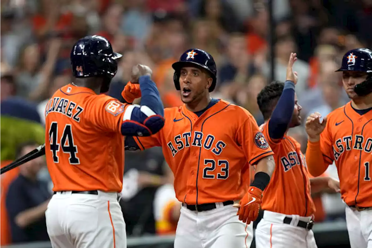 Brantley’s slam highlights 10-run 6th as Astros down Chisox