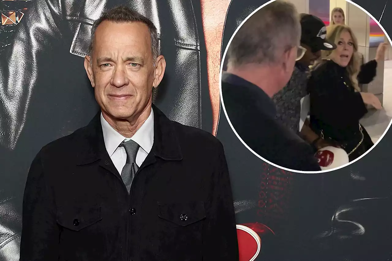 Tom Hanks avoids discussing ‘f–k off’ moment during ‘Late Show’ appearance