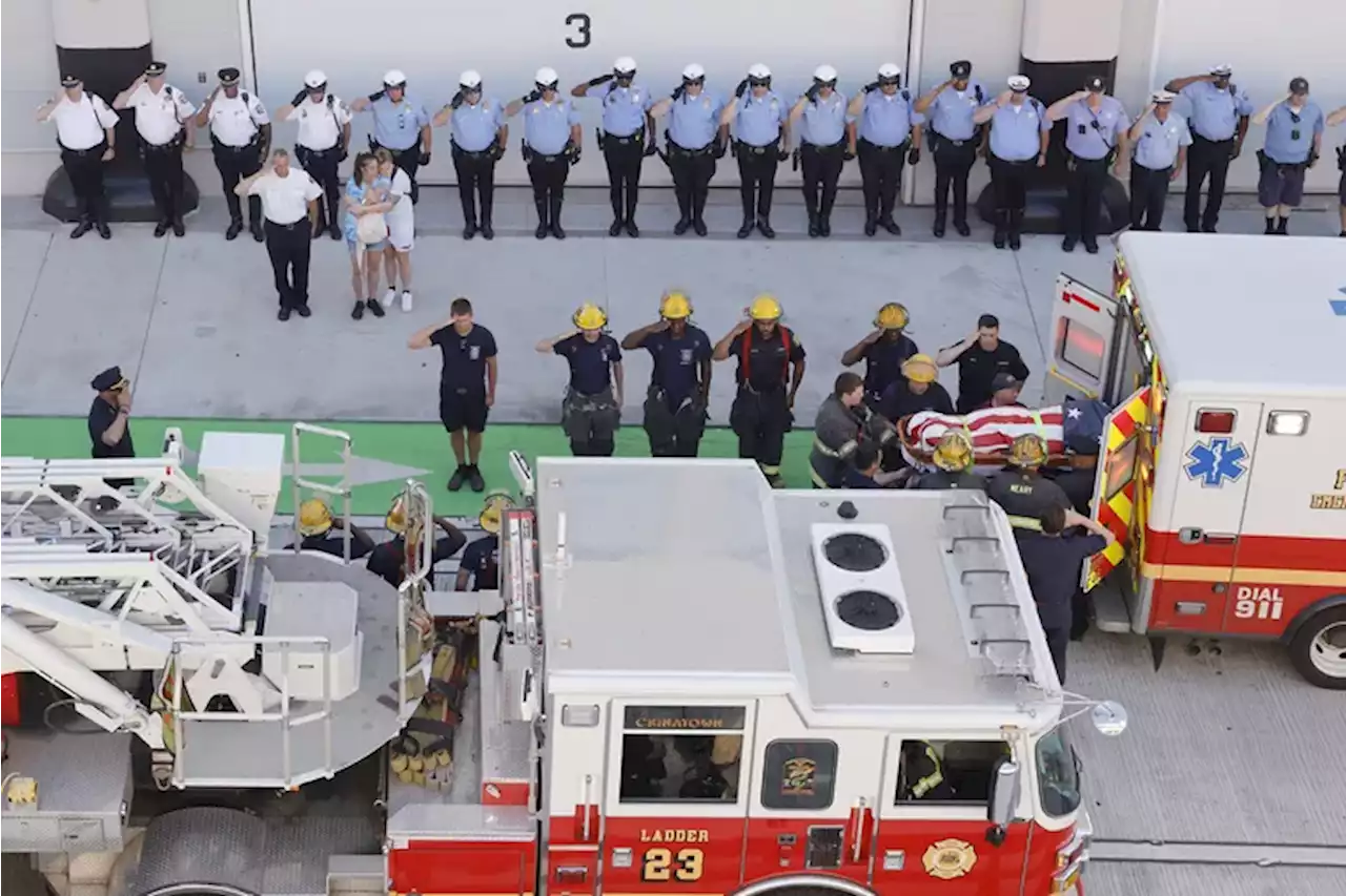 Firefighter killed in building collapse in North Philly