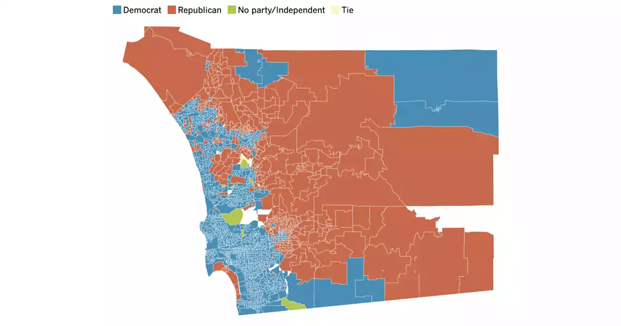 Interactive maps: See how San Diego County voted in the primary election